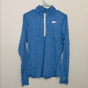Nike Dri-FIT Running Full-Zip Hoodie – Blue Knit